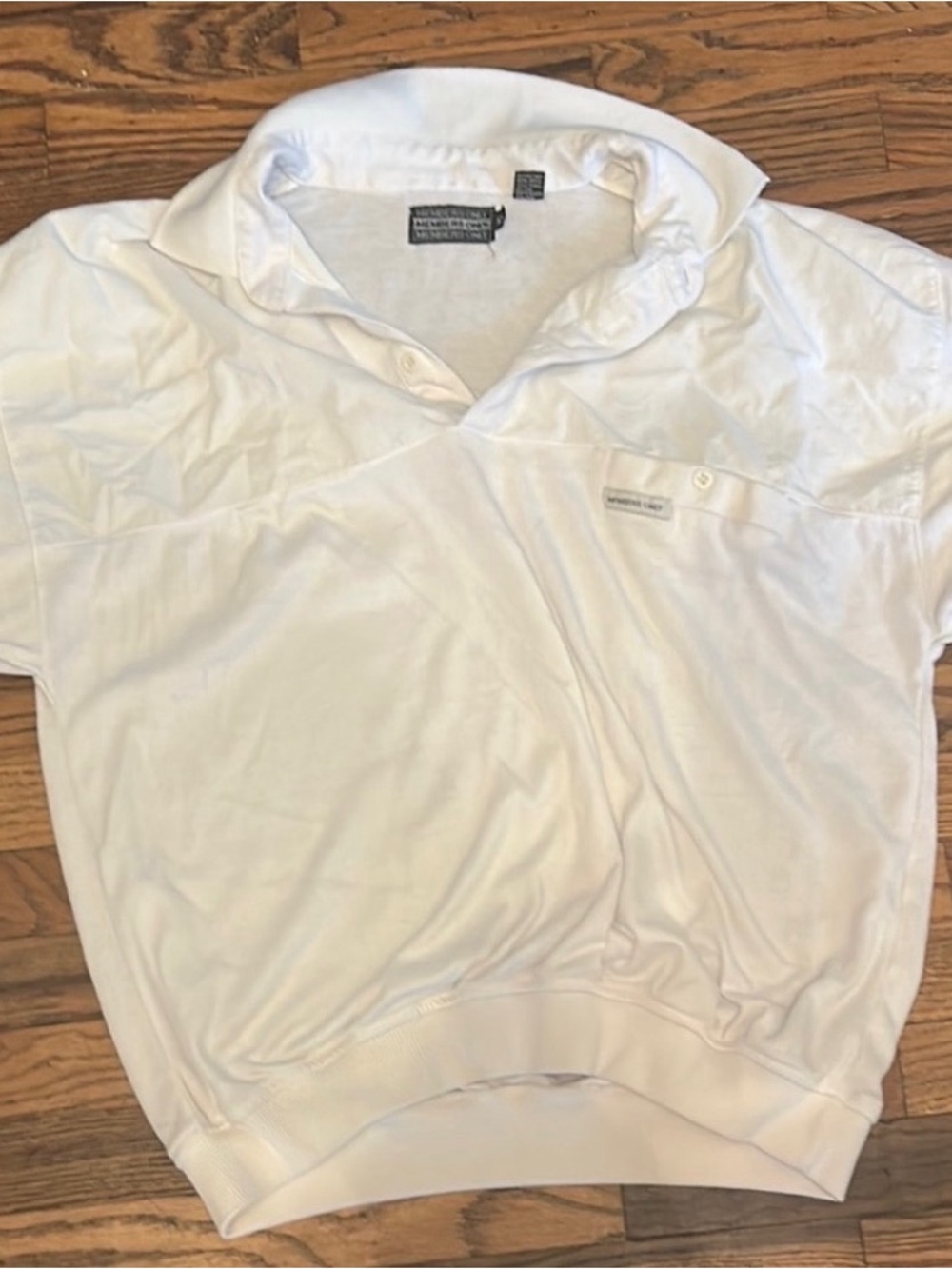 Members Only White Polo Shirt